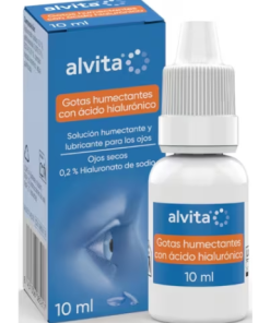 Alvita Gotas humectantes con ácido hialurónico 0,2%
