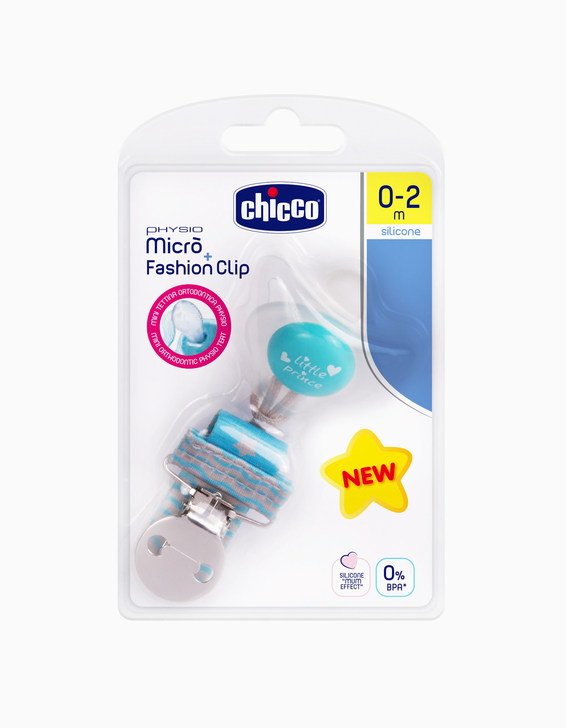 Chicco Chupete Physio Micró Silicona 0-2m - Farmacia Fuente del Moral