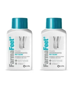 FARMAFEET PACK POLVOS DESODORANTES 75G + 75G